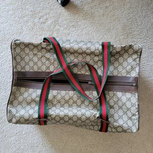 Gucci - Vintage folding Duffel Bag (Heavily Damaged)